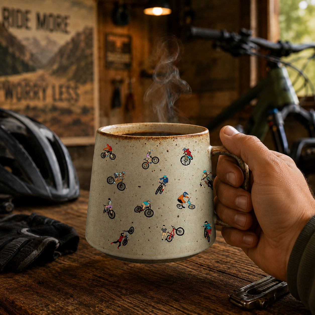 Mt. Biker Trails Adventure Mug