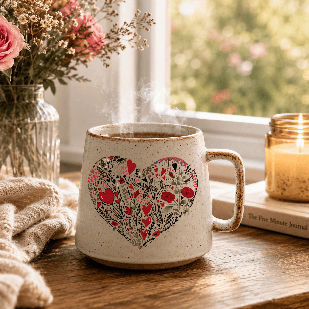 Heart Explosion Mug