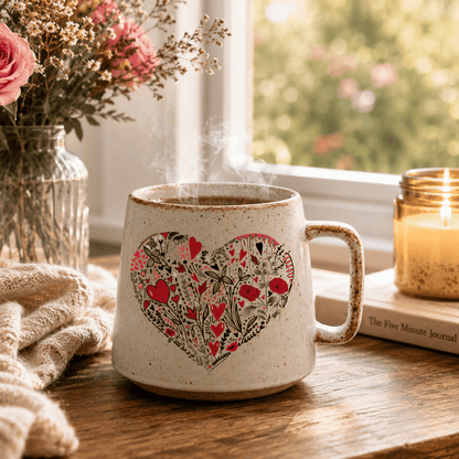 Heart Explosion Mug