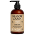 Meadow Land hand soap bottle with pump on a white background
