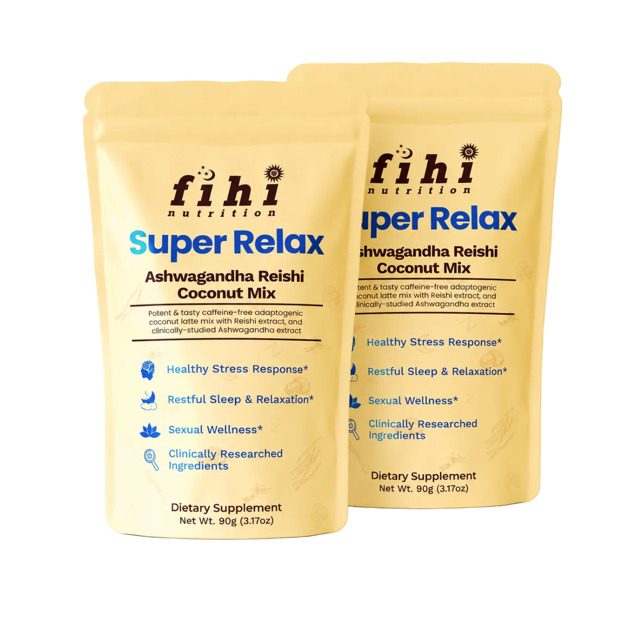 Super Relax - Ashwagandha Reishi Coconut Latte