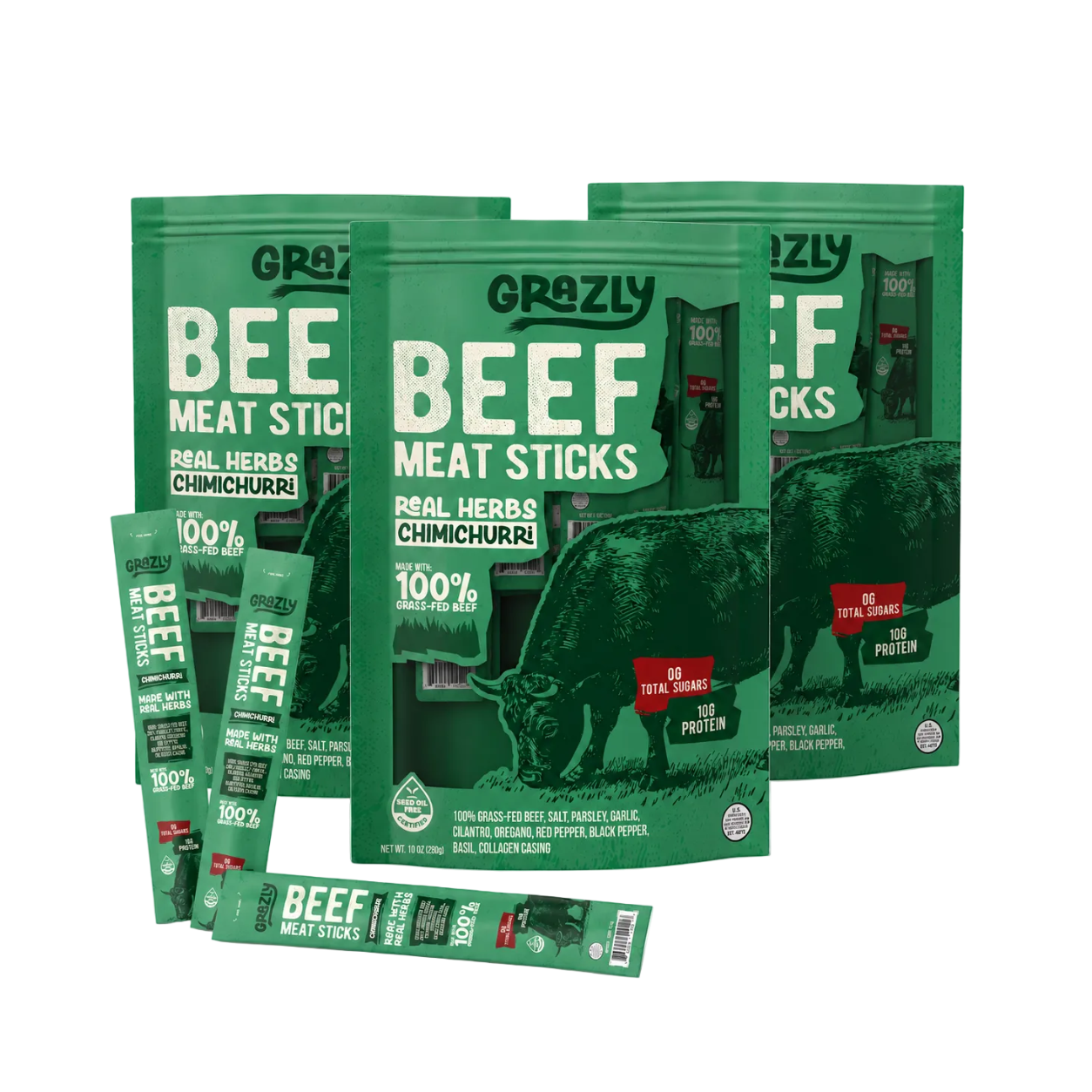 Chimichurri Beef Meat Sticks