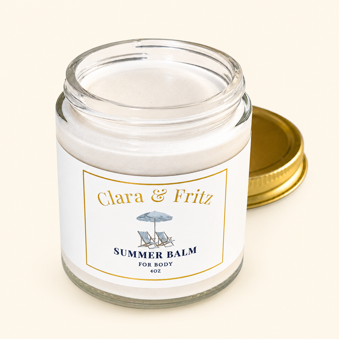 Summer Balm for Body with Zinc Oxide