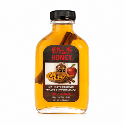 Honey Badgers Bee Farm Honey Apple Pie Moonshine Honey