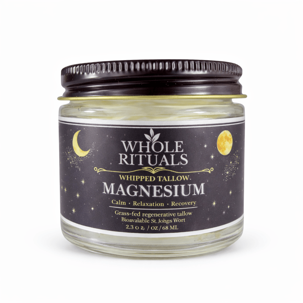 Whole Rituals Face Moisturizer Magnesium Tallow Balm Whipped Deep Relaxation