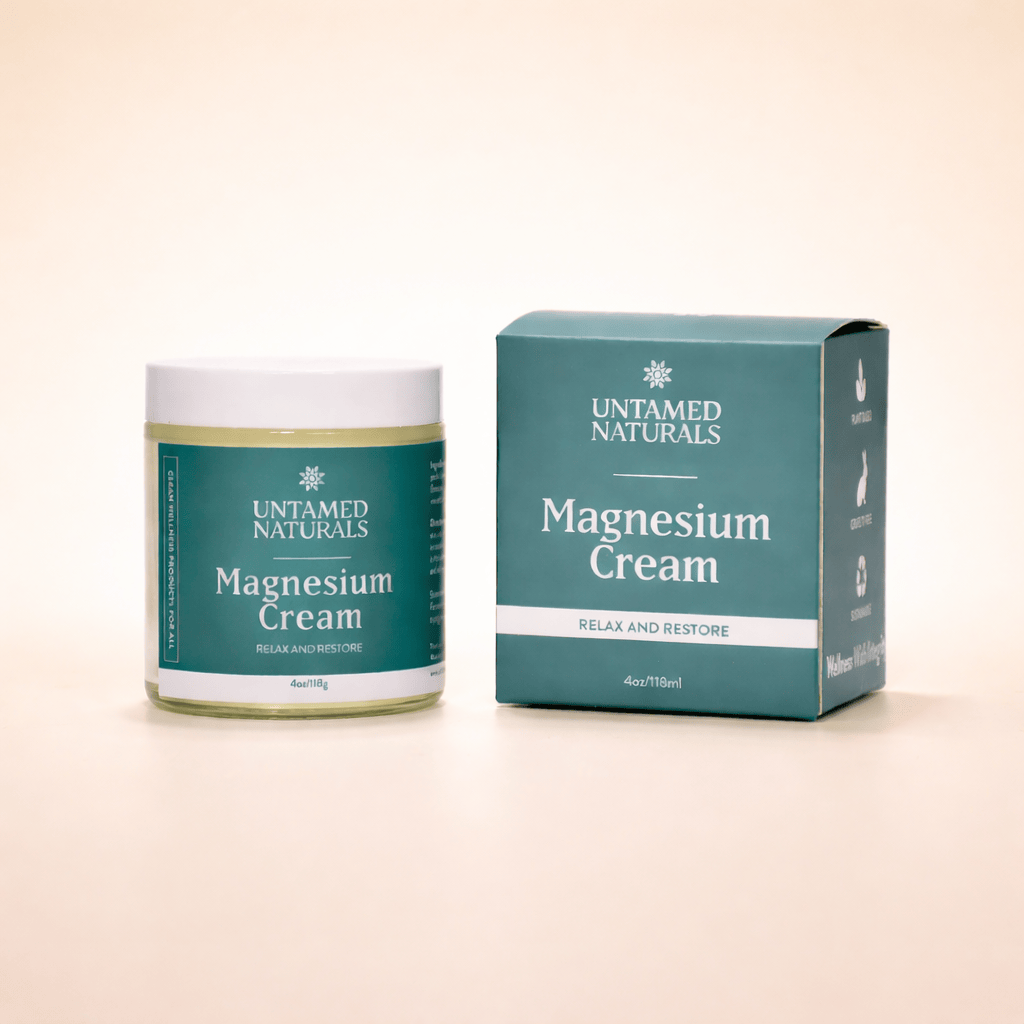 UnTamed Naturals All Products Magnesium Cream with Menthol