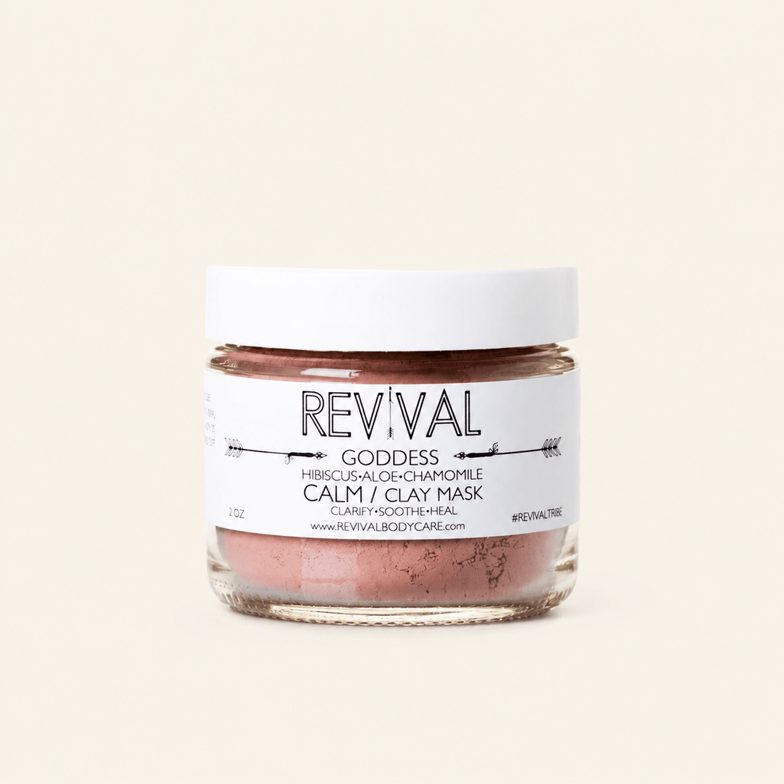 Revival Body Care FACE MASK Goddess Clay Mask Calm
