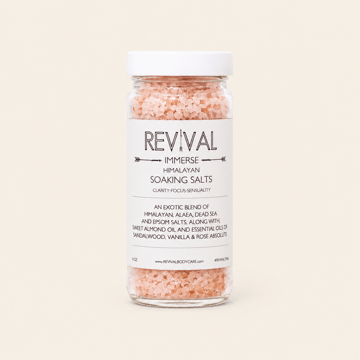 Revival Body Care BATH Immerse Soaking Salts Himalayan