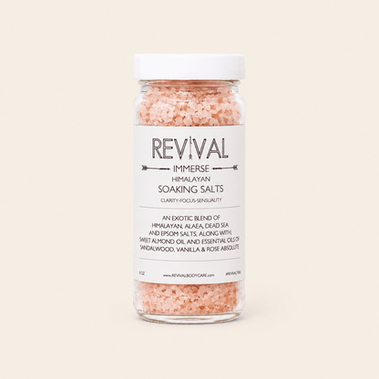 Revival Body Care BATH Immerse Soaking Salts Himalayan