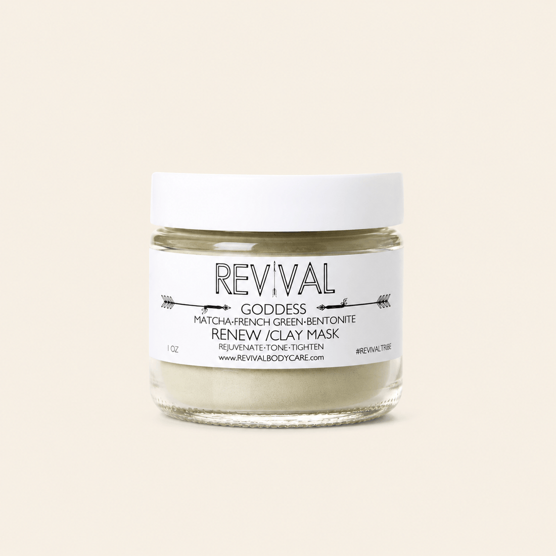 Revival Body Care FACE MASK Goddess Clay Mask Renew