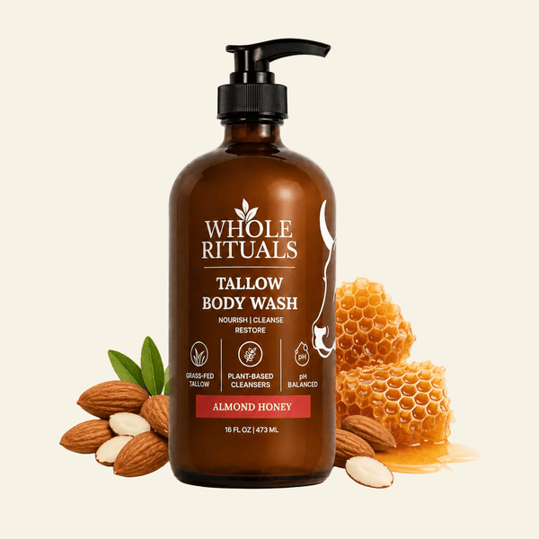 Whole Rituals Body Wash Almond Honey Tallow Body Wash – 16 oz