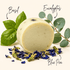 Aster Earth Bath And Body DGAF, Eucalyptus and Basil, Soap Bar