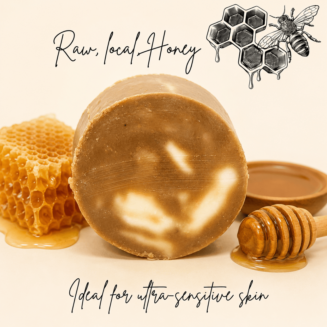 Aster Earth Bath And Body Busy Bee Honey Soap