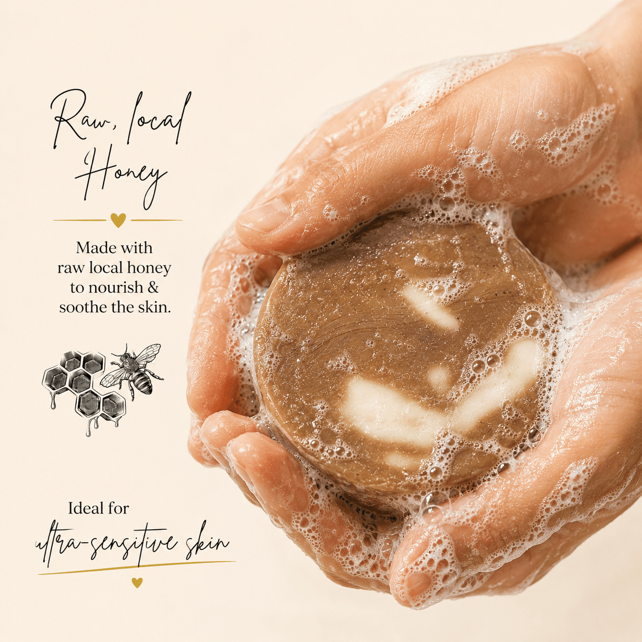 Aster Earth Bath And Body Busy Bee Honey Soap