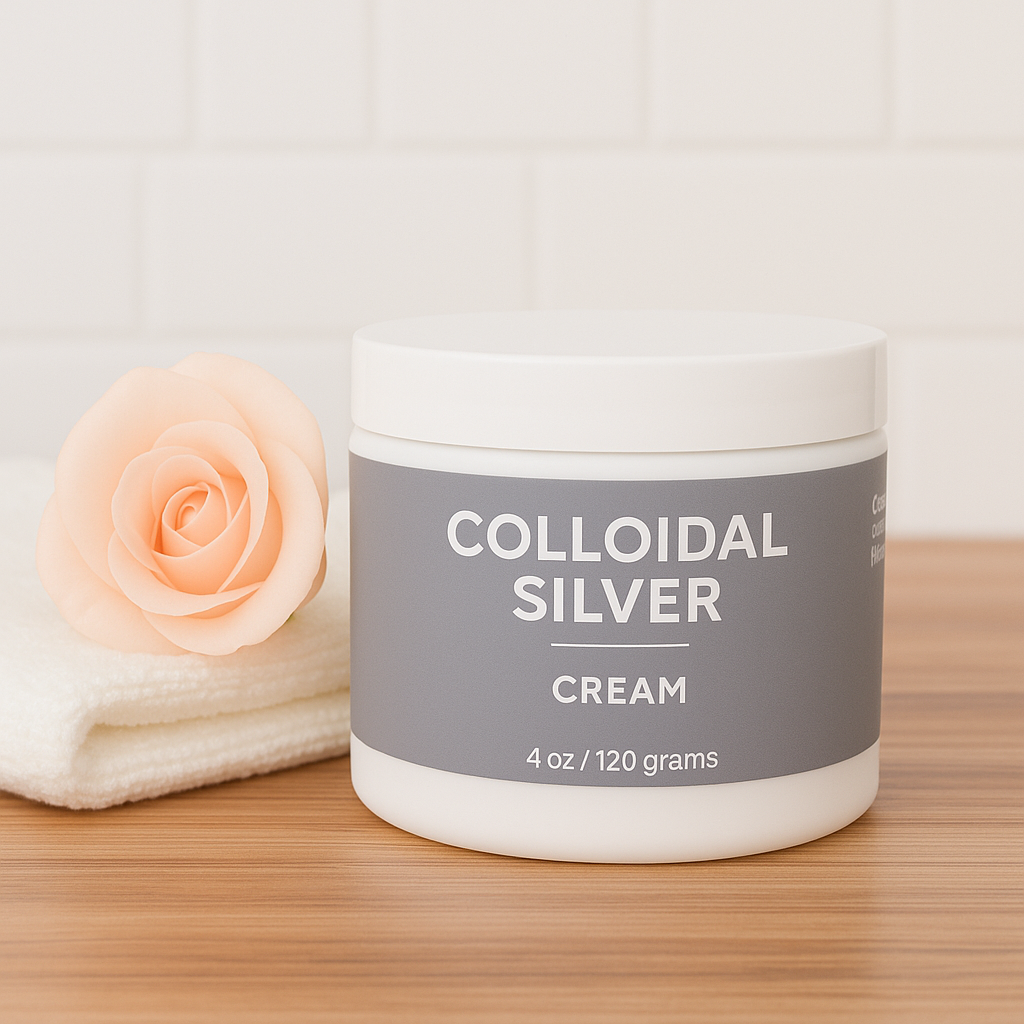 Colloidal Silver Organic Cream - My American Goods