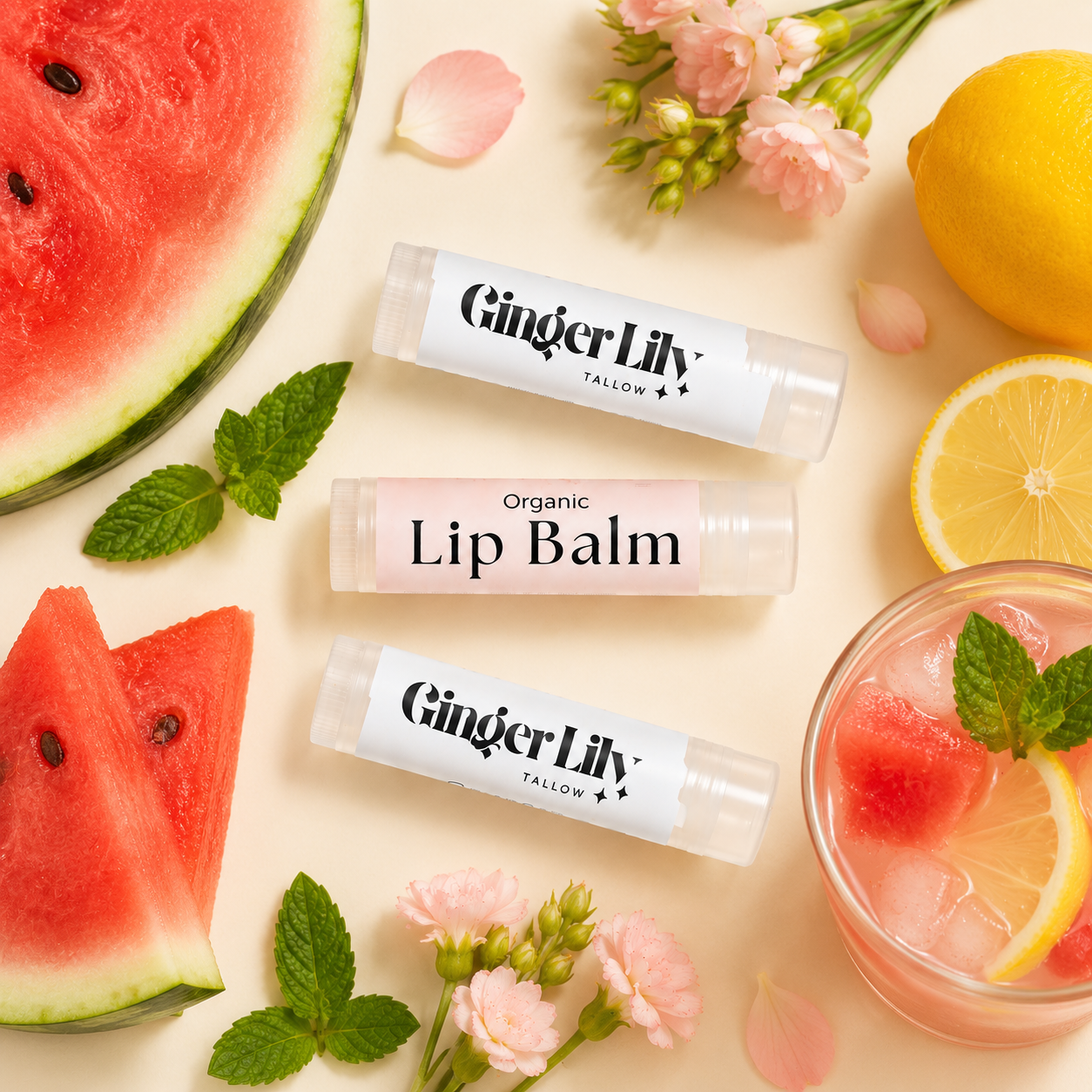 Organic Tallow Lip Balm