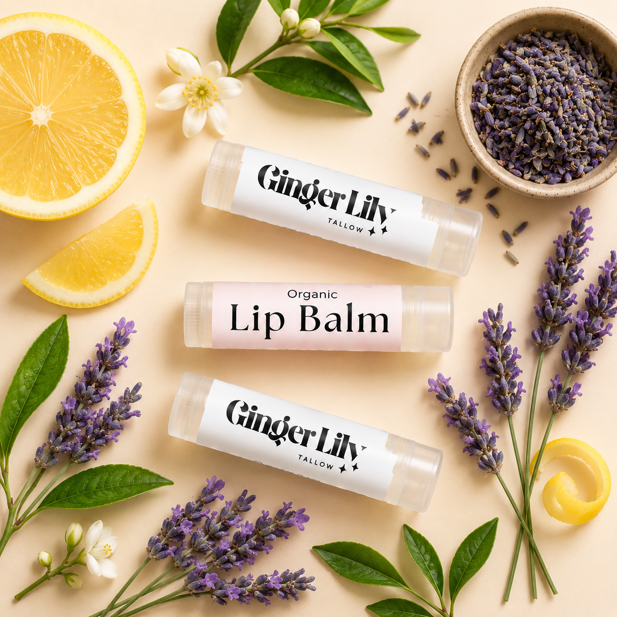Organic Tallow Lip Balm