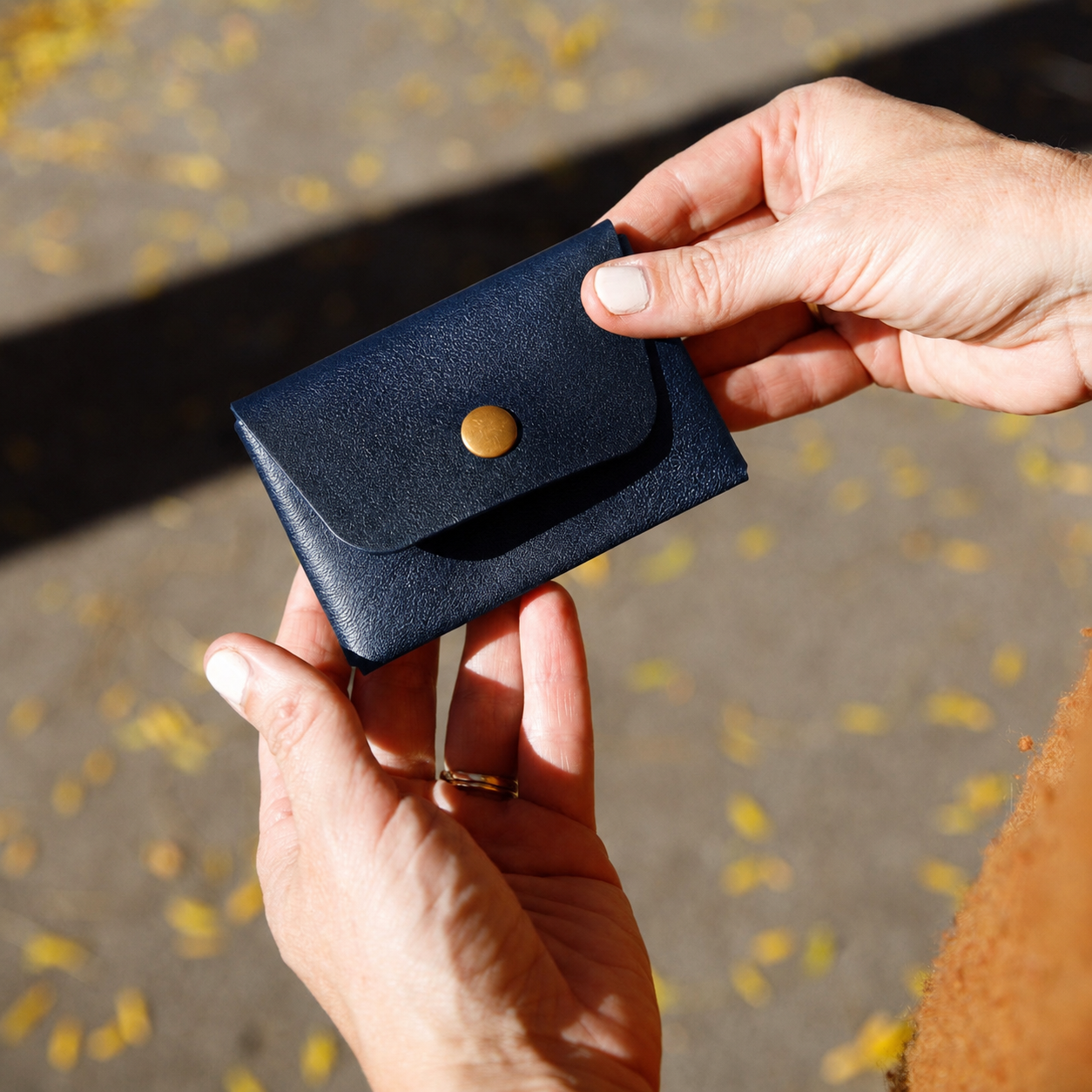 Leather Fold Wallet