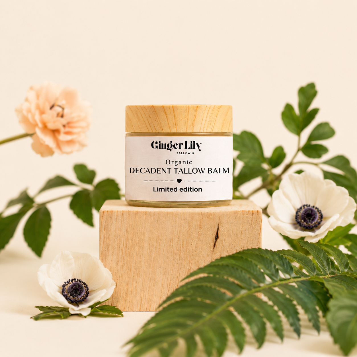 Tallow Eye Cream with Frankincense &amp; Coffee