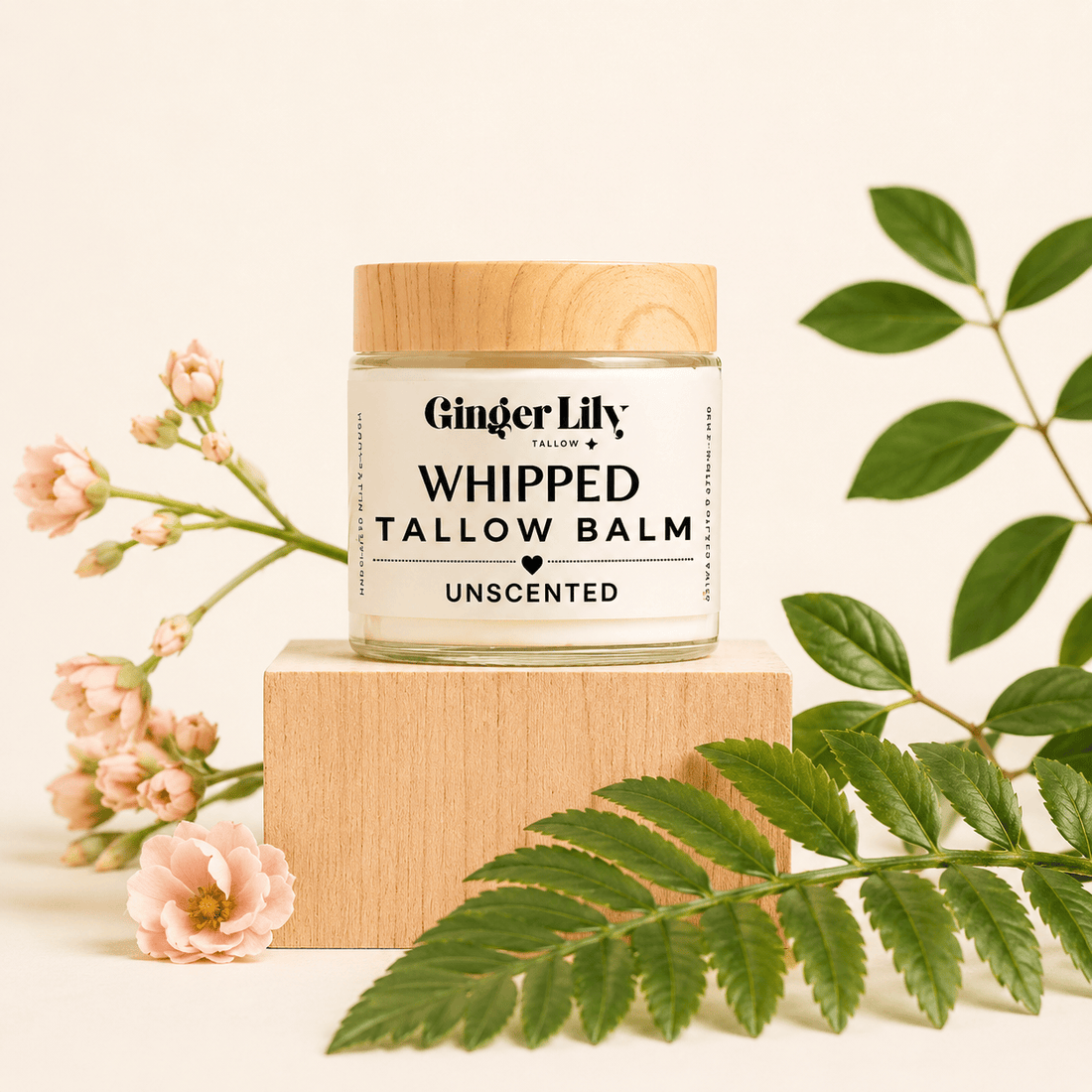 Ginger Lily Tallow Organic Whipped Tallow Balm