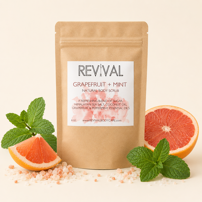 Grapefruit + Mint Body Scrub