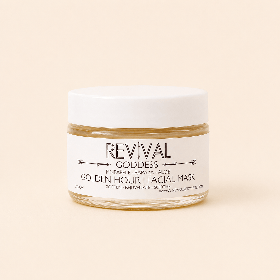 Revival Body Care FACE MASK Golden Hour Facial Mask