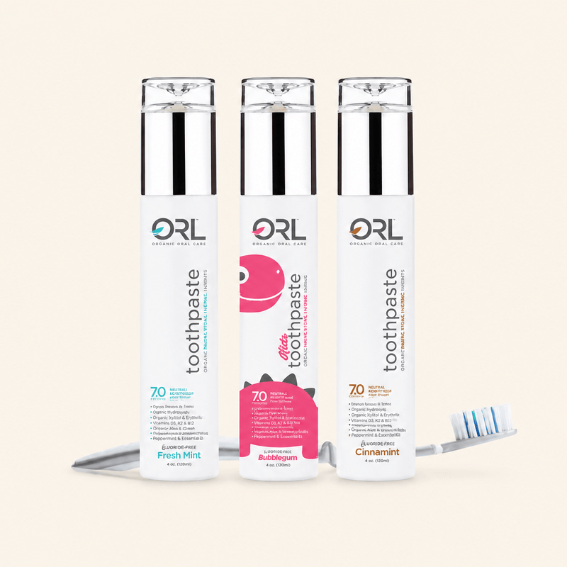 ORL Toothpaste Fluoride-free Toothpaste with Natural Hydroxyapatite