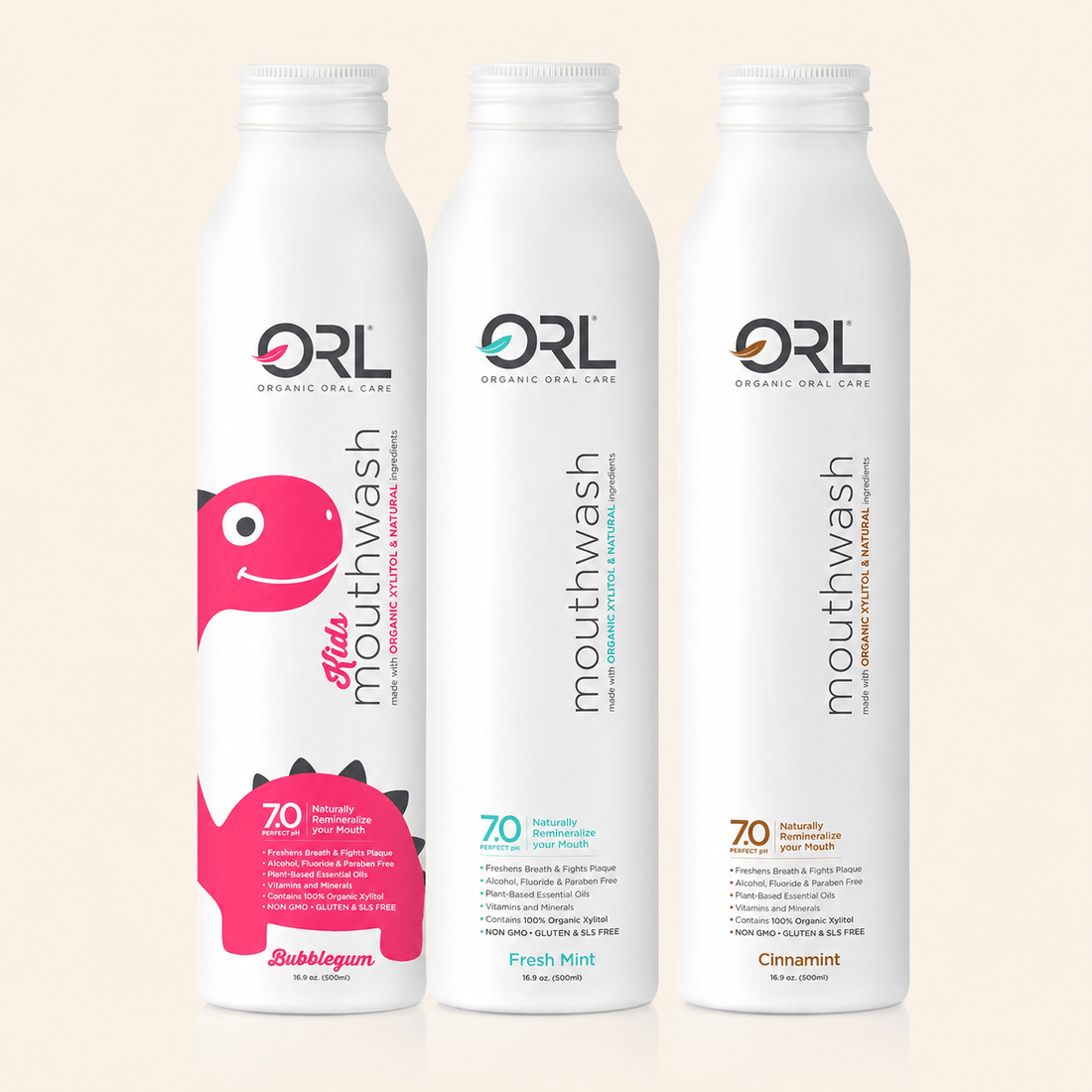 ORL Mouthwash Natural Mouthwash made with the Finest Clean Ingredients