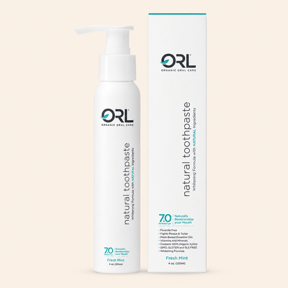 ORL Toothpaste Fresh Mint Single Fresh Mint Natural Hydroxyapatite Toothpaste