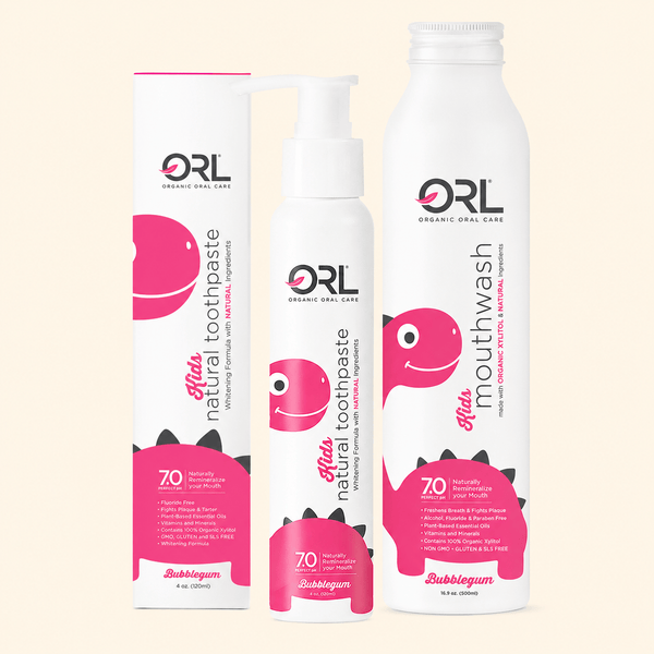 ORL Bundle Kids Bundle - Bubblegum Toothpaste & Mouthwash
