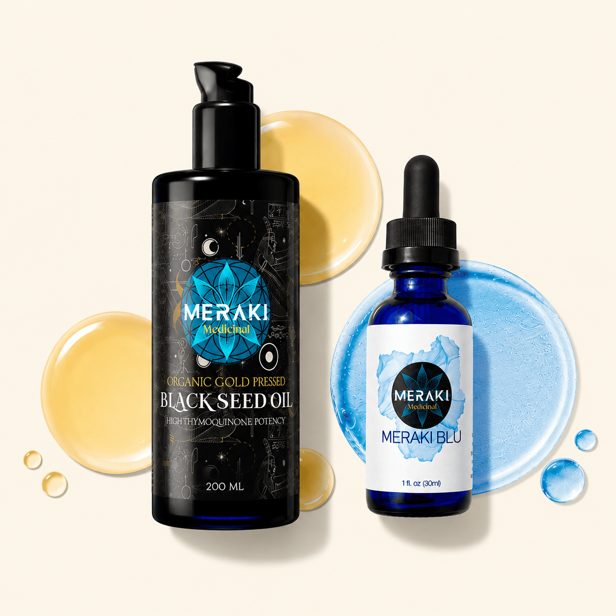 Meraki Medicinal Wellness Bundle Wellness Bundle – Methylene Blue &amp; Black Seed Oil