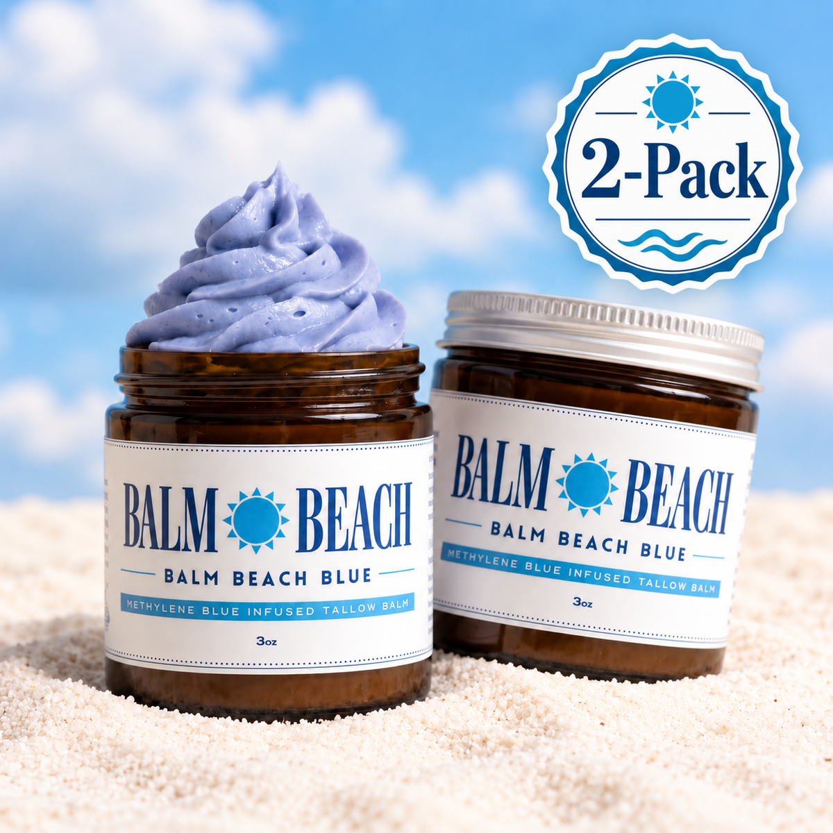 Methylene Blue Tallow Balm