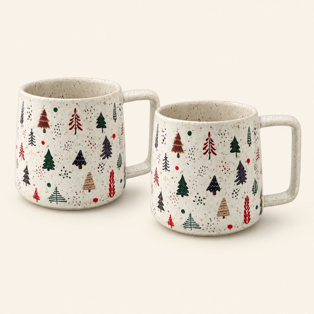 Festive Fir Stoneware Mug