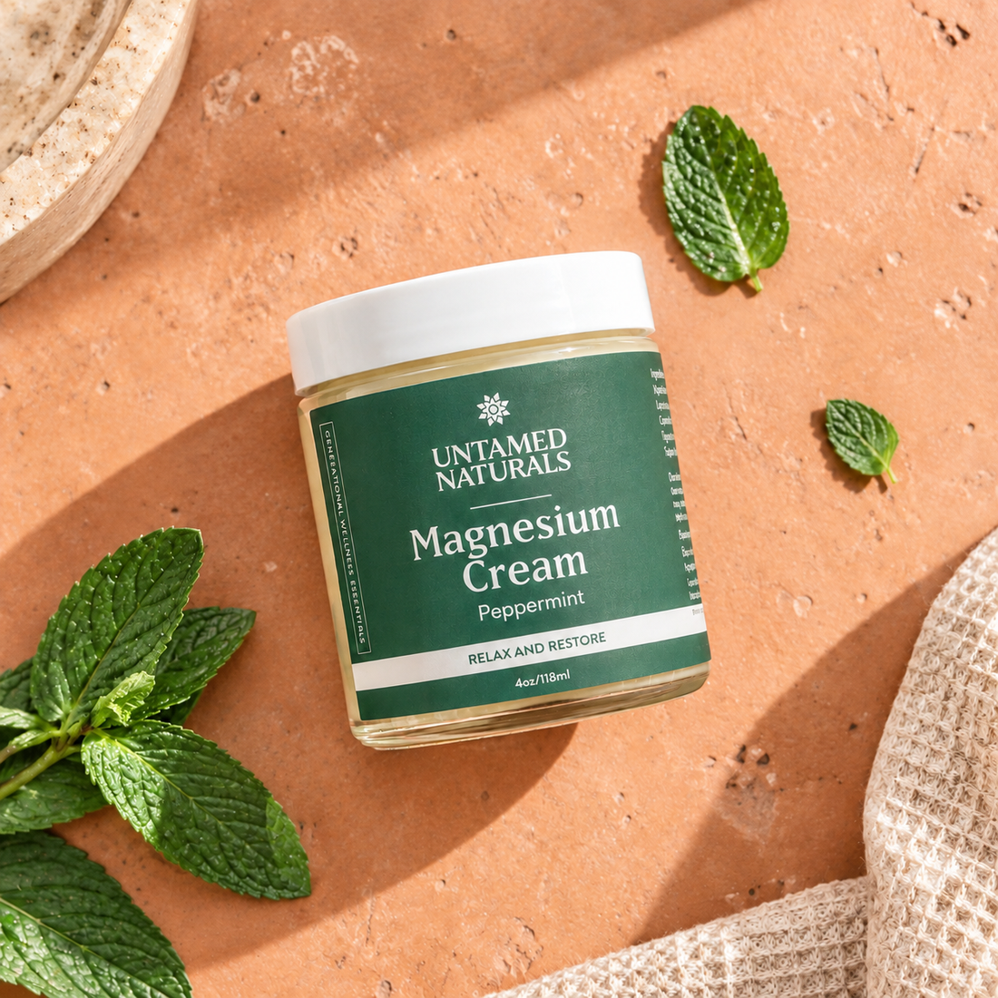 Magnesium Cream with Menthol