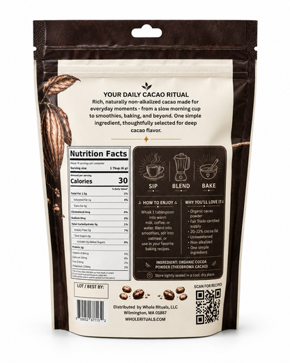 Organic Cacao Powder 1 lb