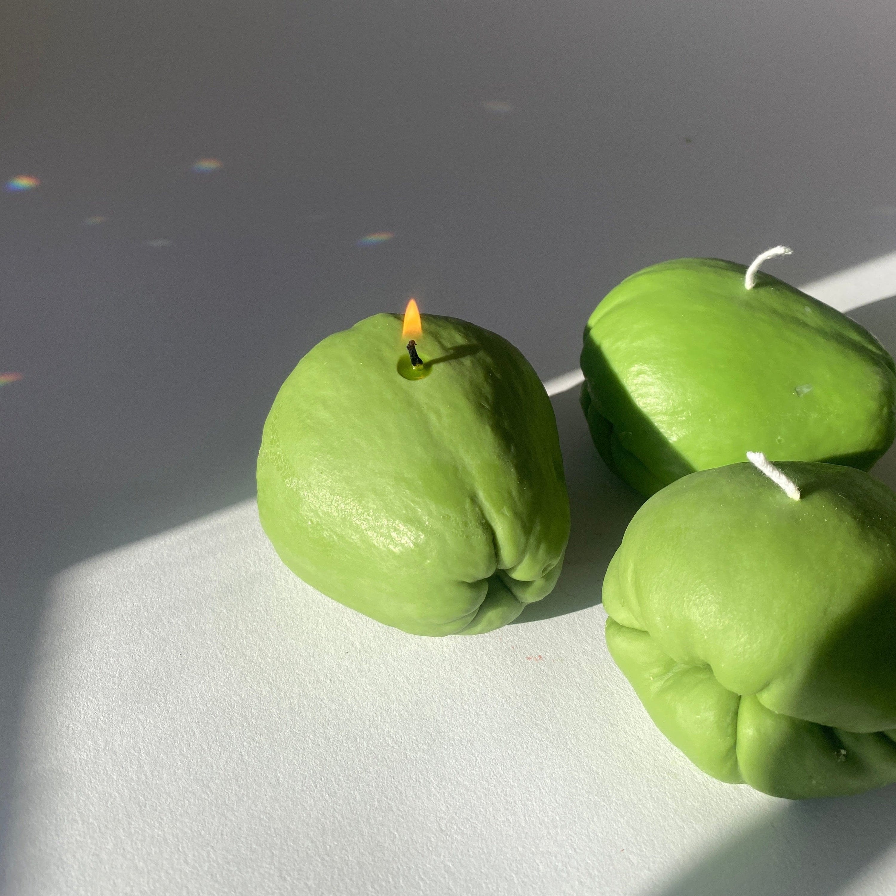 Scandles Farmers Markets Green / Citrus / Single Chayote Chayote Squash Candle