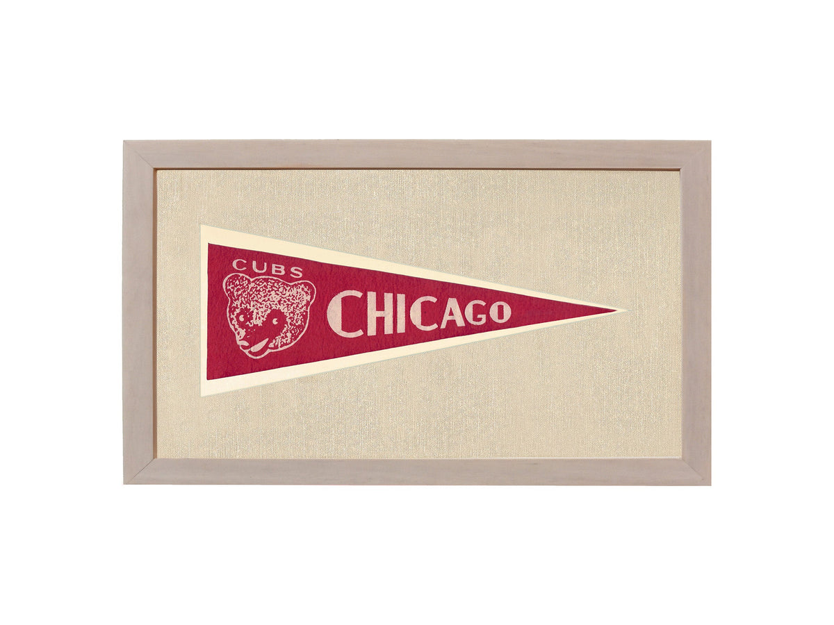 Vintage Chicago Cubs Pennant