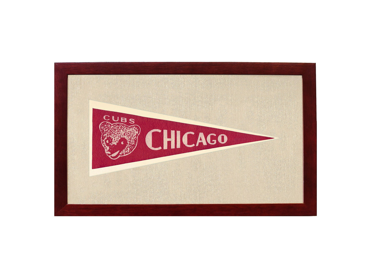 Vintage Chicago Cubs Pennant
