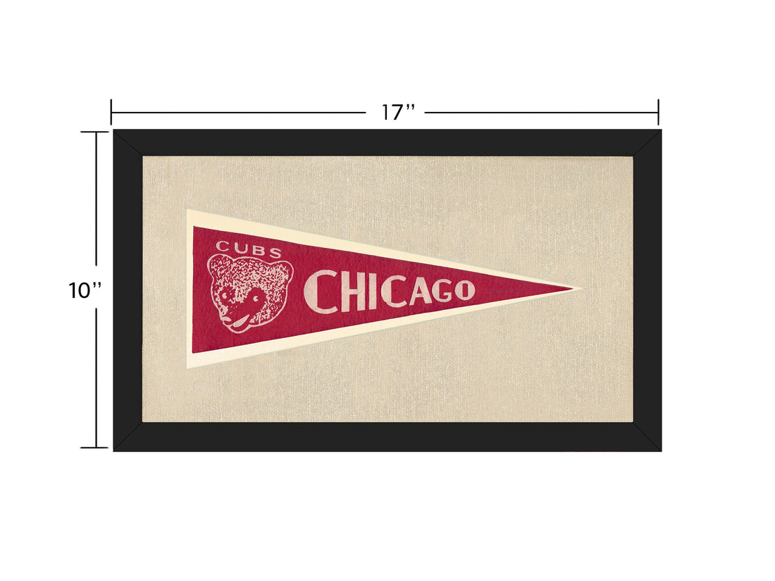 Vintage Chicago Cubs Pennant