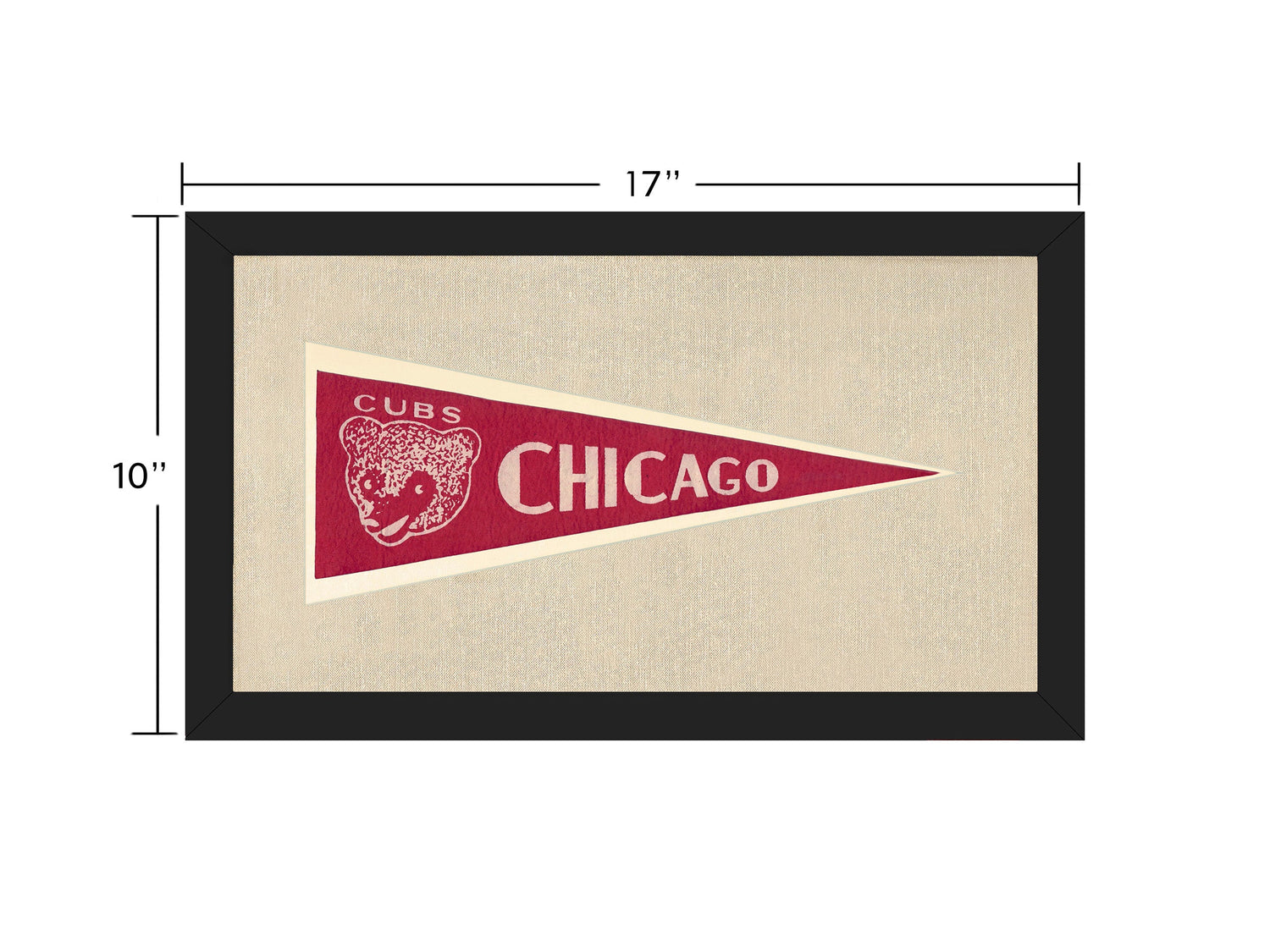 Vintage Chicago Cubs Pennant