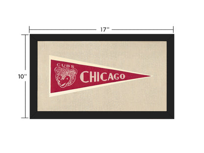 Vintage Chicago Cubs Pennant