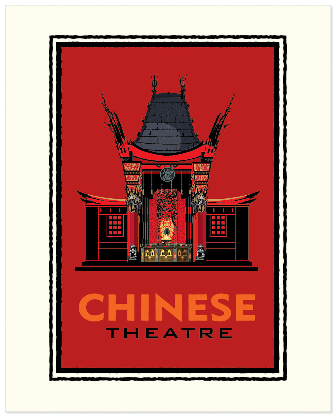 Landmark CA | Chinese Theater Red