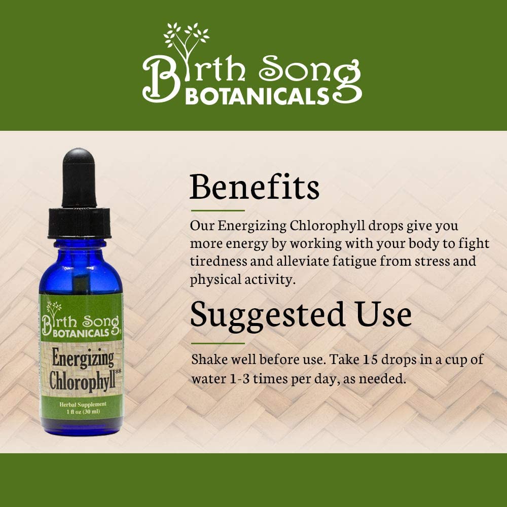 Chlorophyll Liquid Drops with Peppermint – 1 oz. - My American Goods