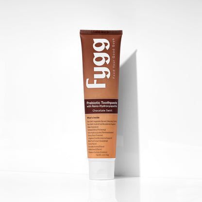 Nano-Hydroxyapatite Toothpaste with Prebiotics | Chocolate Swirl
