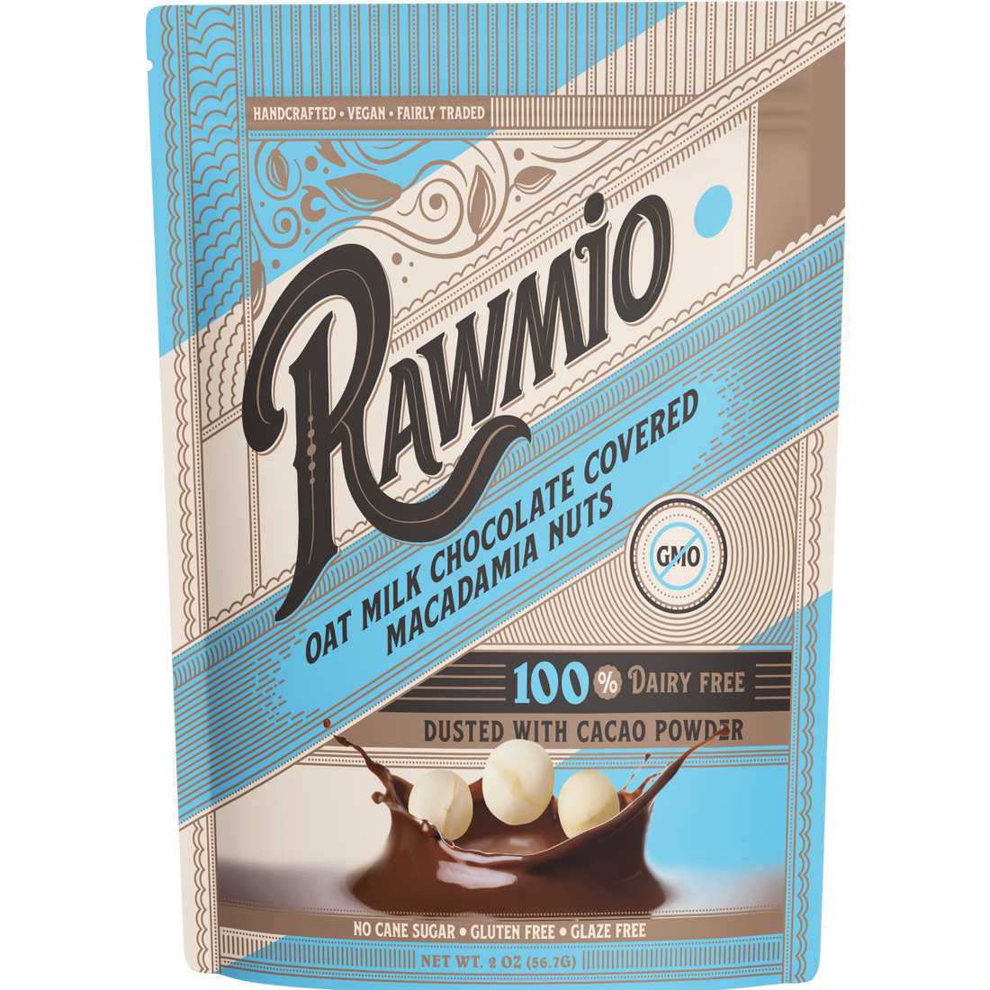 Oat Milk Chocolate Covered Macadamia Nuts