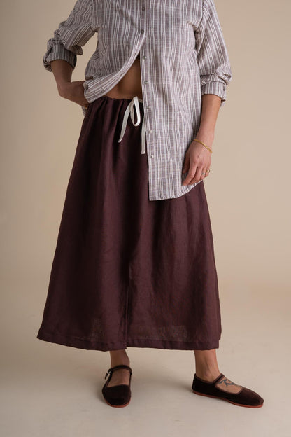 Esme Skirt in Mulberry