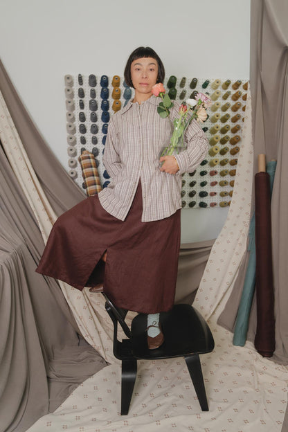 Esme Skirt in Mulberry