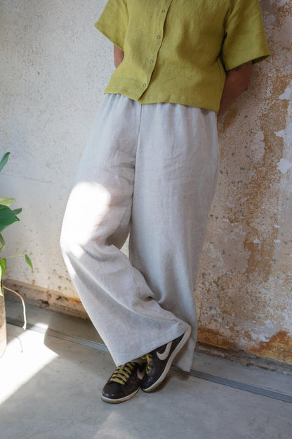 Elaina Pants in Sand Dollar