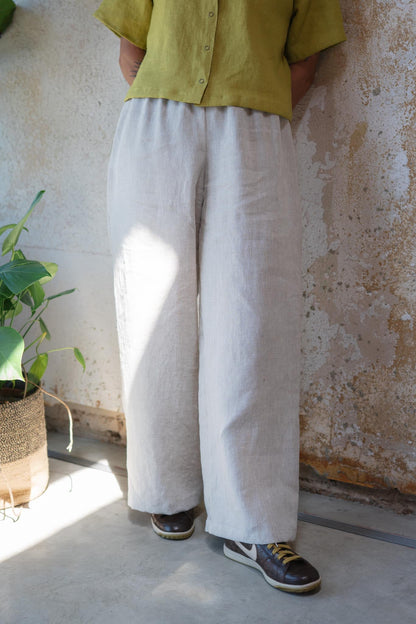 Elaina Pants in Sand Dollar