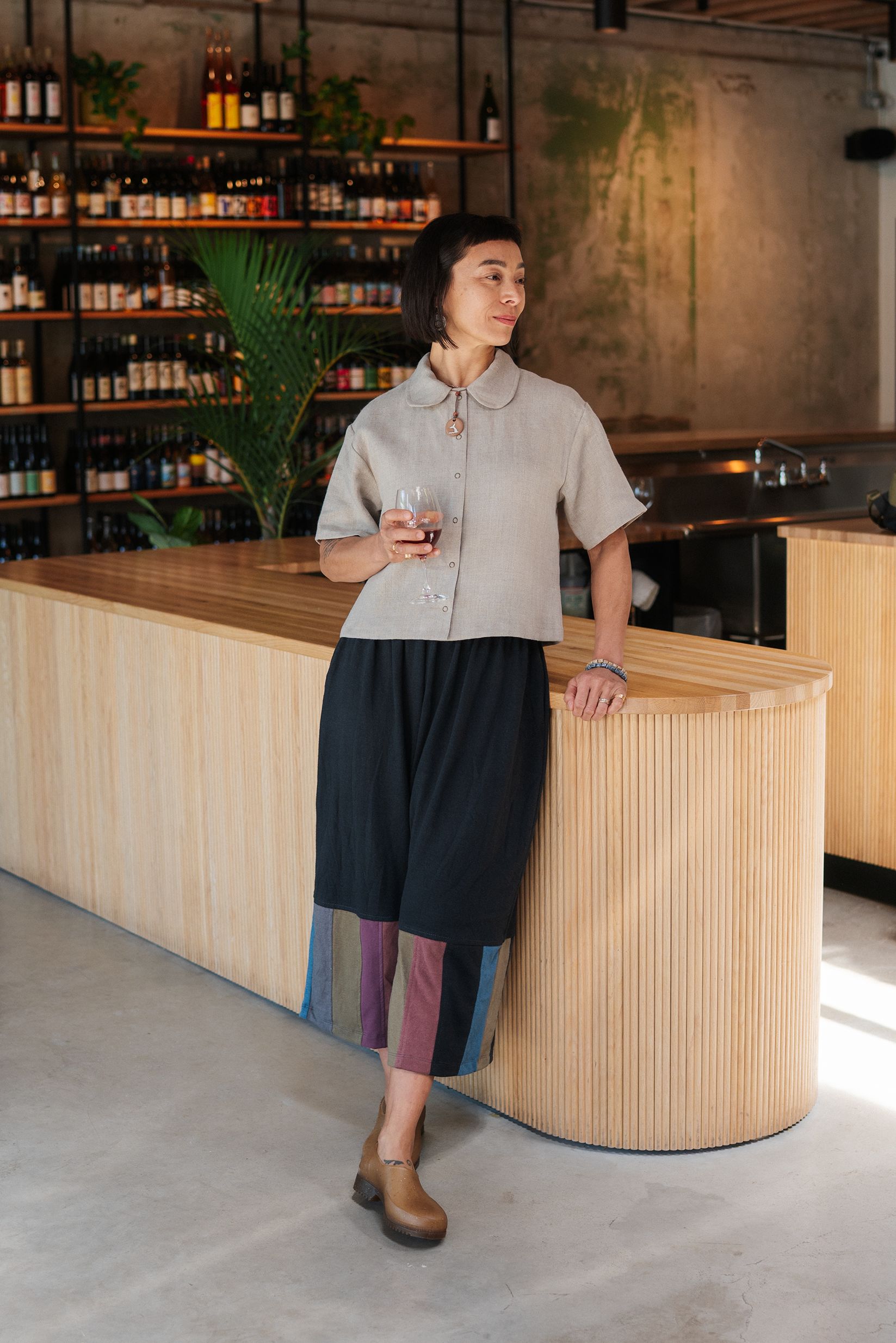 Ruthie Top in Pebble